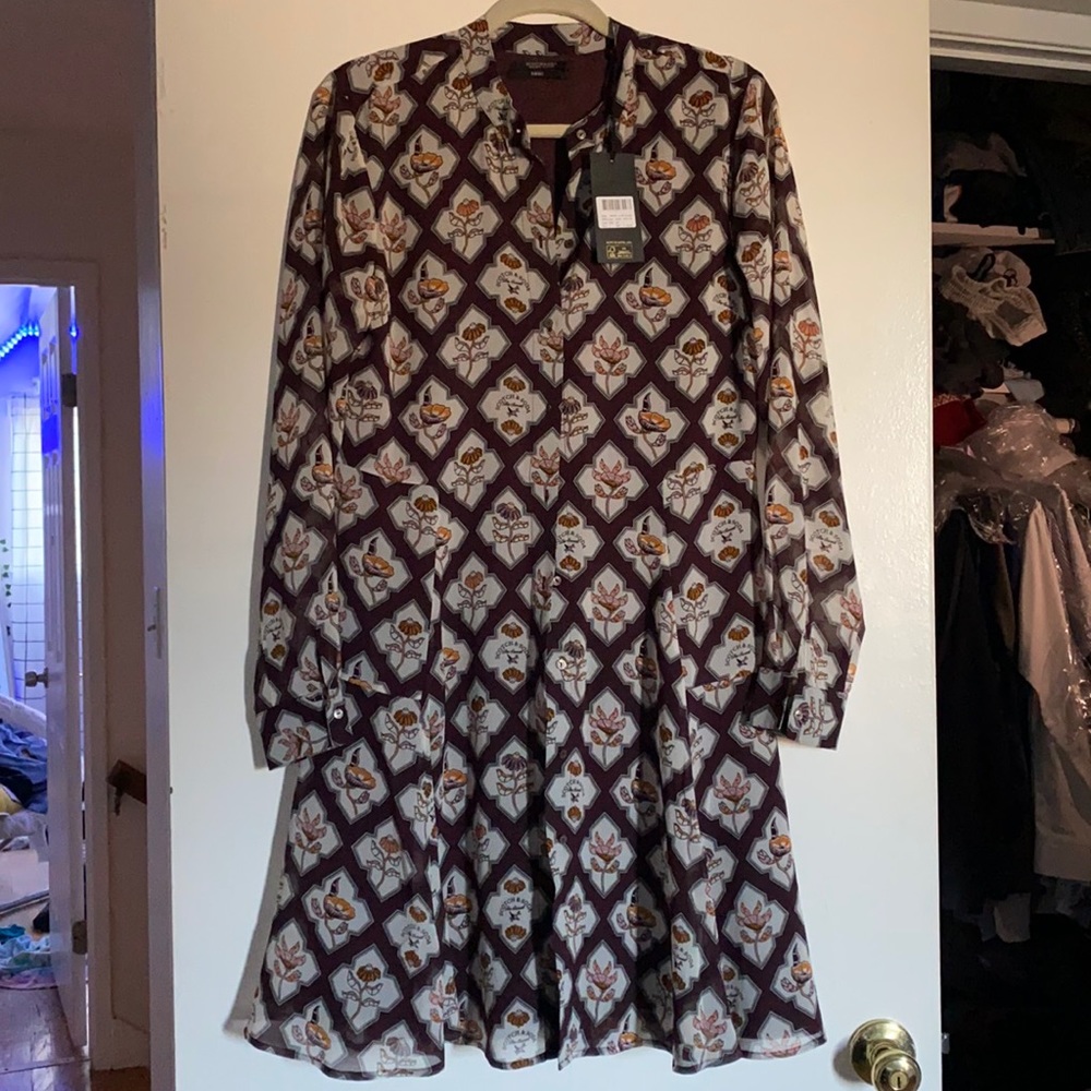 NWT Scotch and Soda Amsterdam a-lined dress European L, more like US M